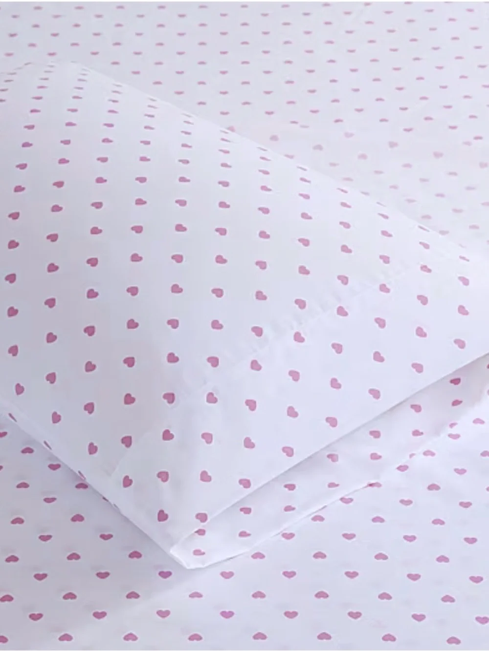 New INK+IVY Kids Full Sheet Set - Pink Hearts